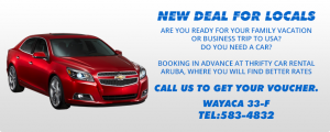 thrifty car rental aruba airport